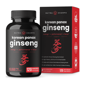 NutraChamps Korean Panax Ginseng